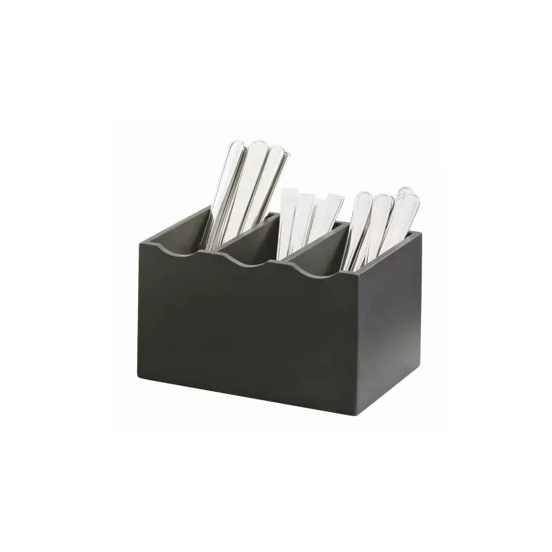 Cal-Mil Midnight Bamboo Flatware Display Cal-Mil Midnight Bamboo Flatware Display