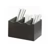 Cal-Mil Midnight Bamboo Flatware Display