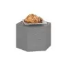 Cal-Mil Ashwood Hexagon Riser Display - 12" x 8"