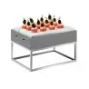 Cal-Mil Ashwood Riser Display With Melamine Marble Tray - 15" x 11" x 9 1/4"