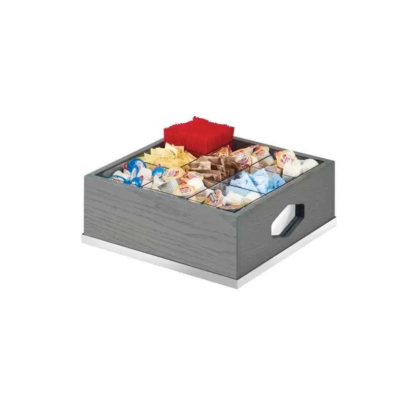 Cal-Mil Ashwood Multi - Section Condiment Organizer Cal-Mil Ashwood Multi - Section Condiment Organizer