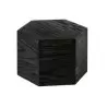 Cal-Mil Cinderwood Hexagon Riser Display - 12" x 8"