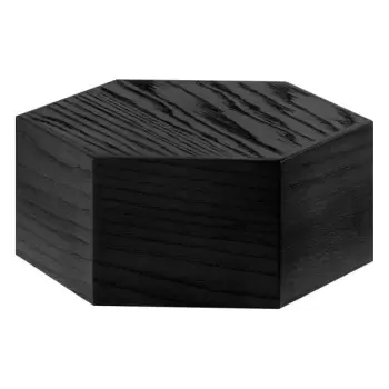 Cal-Mil Cinderwood Hexagon Riser Display - 12" x 5"