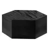 Cal-Mil Cinderwood Hexagon Riser Display - 12" x 5"