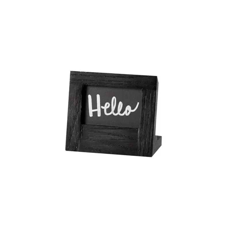 Cal-Mil Cinderwood 3" x 2" Chalkboard Sign Cal-Mil Cinderwood 3" x 2" Chalkboard Sign