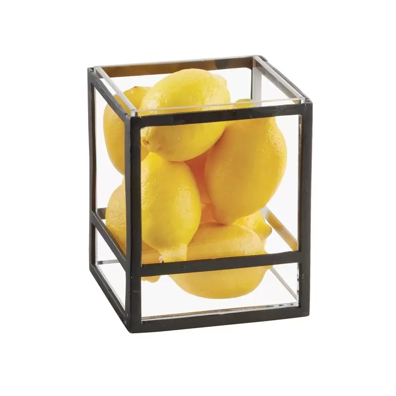 Cal-Mil Monterey 5" x 5" x 6" Black Square Presentation Case Cal-Mil Monterey 5" x 5" x 6" Black Square Presentation Case