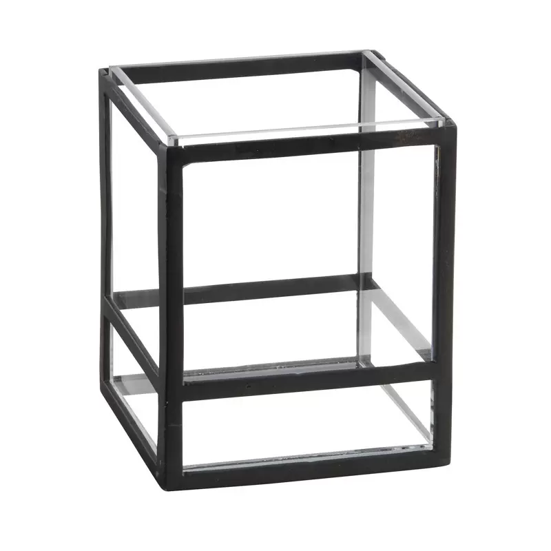 Cal-Mil Monterey 5" x 5" x 6" Black Square Presentation Case Cal-Mil Monterey 5" x 5" x 6" Black Square Presentation Case