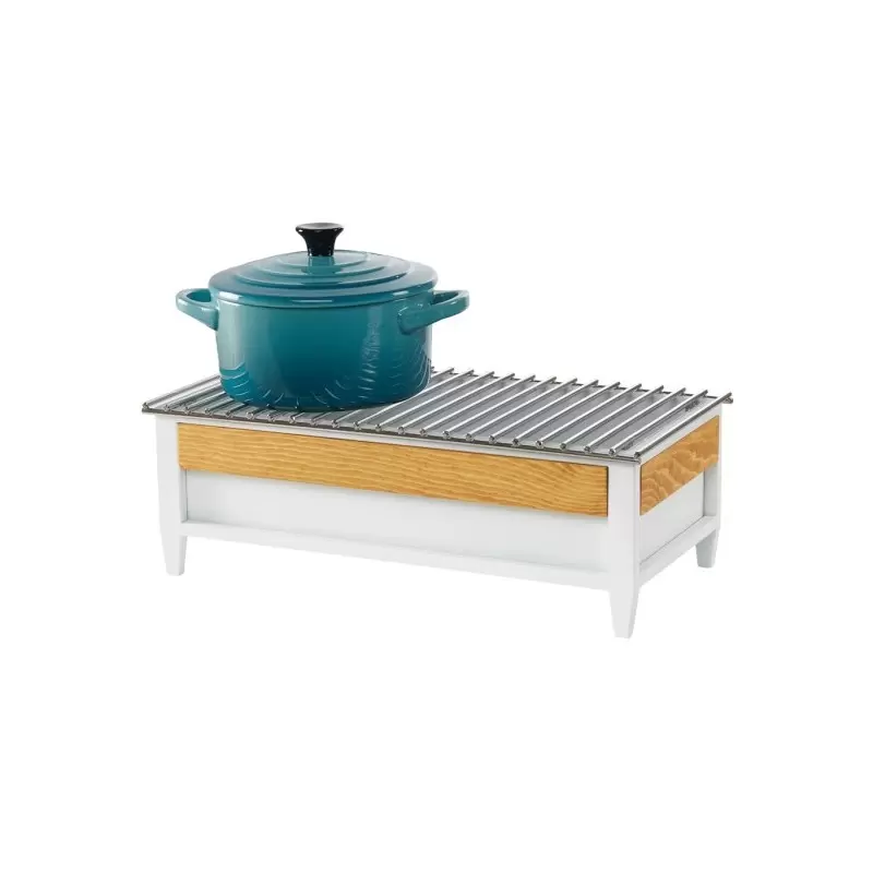 Cal-Mil Monterey White Chafer Alternative - 19 3/4" x 10" x 6 3/4" Cal-Mil Monterey White Chafer Alternative - 19 3/4" x 10" x 6 3/4"
