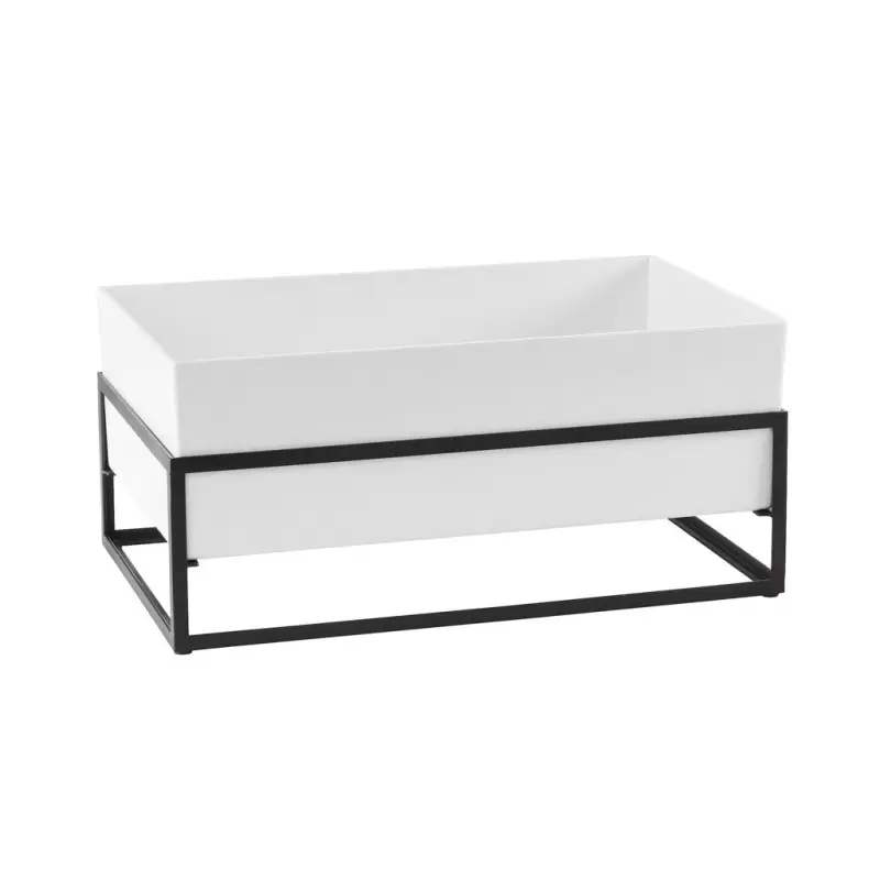 Cal-Mil Monterey Ice Housing 12" x 20" With White Melamine Pan Cal-Mil Monterey Ice Housing 12" x 20" With White Melamine Pan