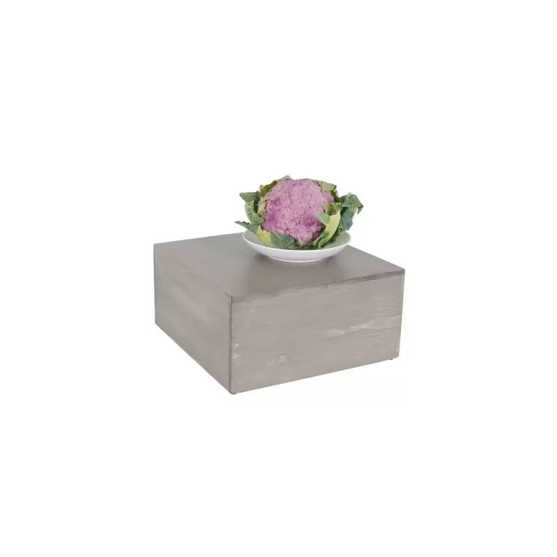 Cal-Mil Aspen Square Riser Display - 12" x 12" x 6" Cal-Mil Aspen Square Riser Display - 12" x 12" x 6"