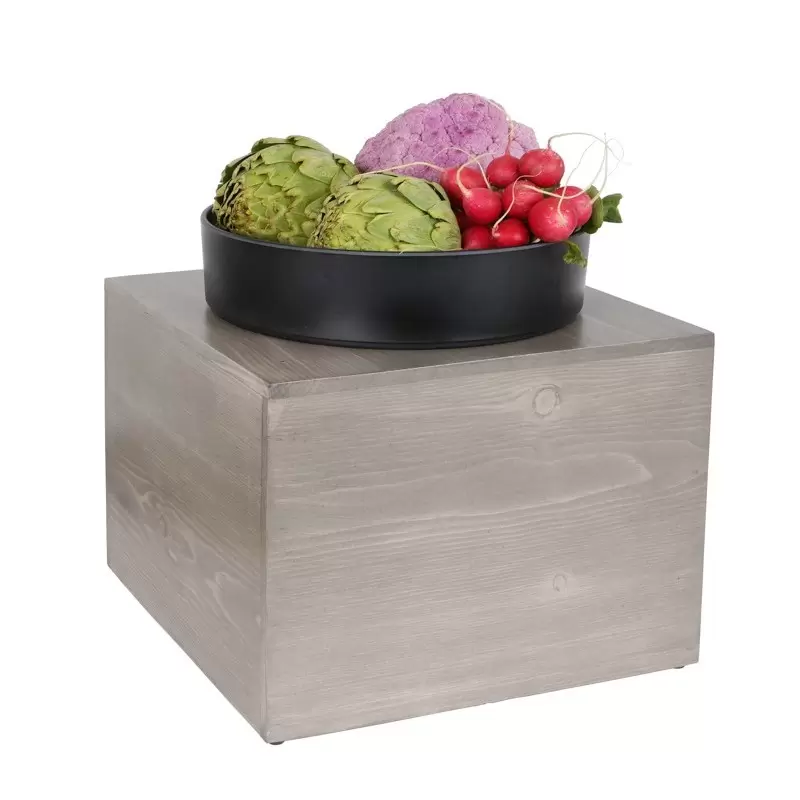 Cal-Mil Aspen Square Riser Display - 12" x 12" x 9" Cal-Mil Aspen Square Riser Display - 12" x 12" x 9"
