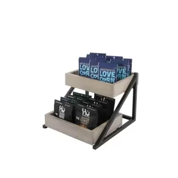 Cal-Mil Aspen 2 Tier Merchandiser