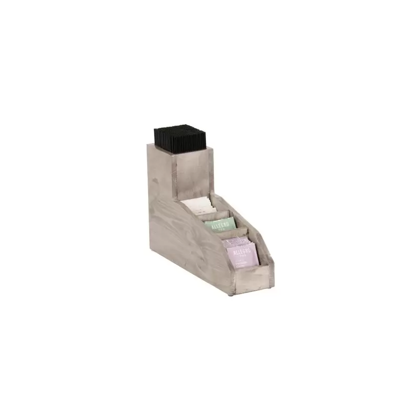 Cal-Mil Aspen Tiered Straw And Tea Organizer Cal-Mil Aspen Tiered Straw And Tea Organizer