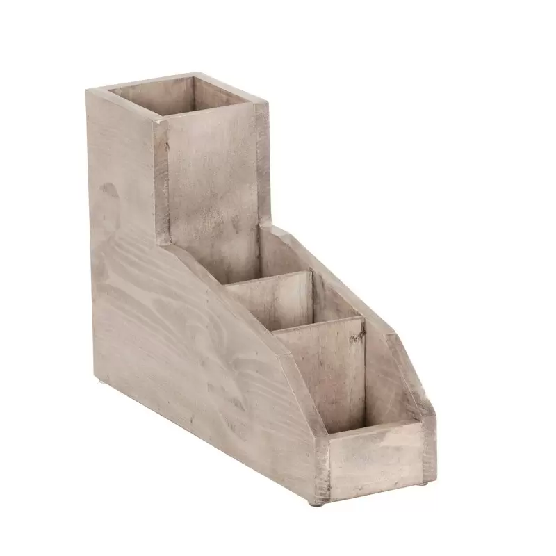 Cal-Mil Aspen Tiered Straw And Tea Organizer Cal-Mil Aspen Tiered Straw And Tea Organizer
