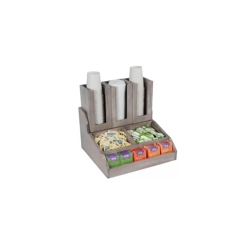 Cal-Mil Aspen Condiment Organizer - 15 1/4" x 14" x 9 1/2" Cal-Mil Aspen Condiment Organizer - 15 1/4" x 14" x 9 1/2"