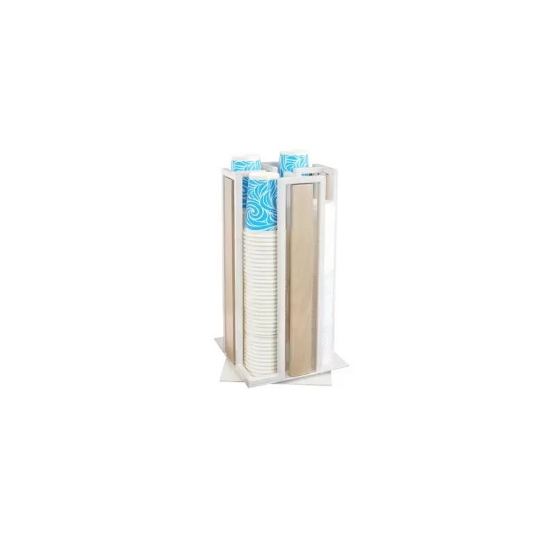 Cal-Mil Blonde Revolving Cup and Lid Organizer Cal-Mil Blonde Revolving Cup and Lid Organizer
