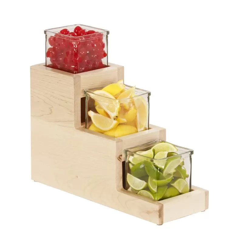 Cal-Mil Blonde 3 Step Jar Display Cal-Mil Blonde 3 Step Jar Display