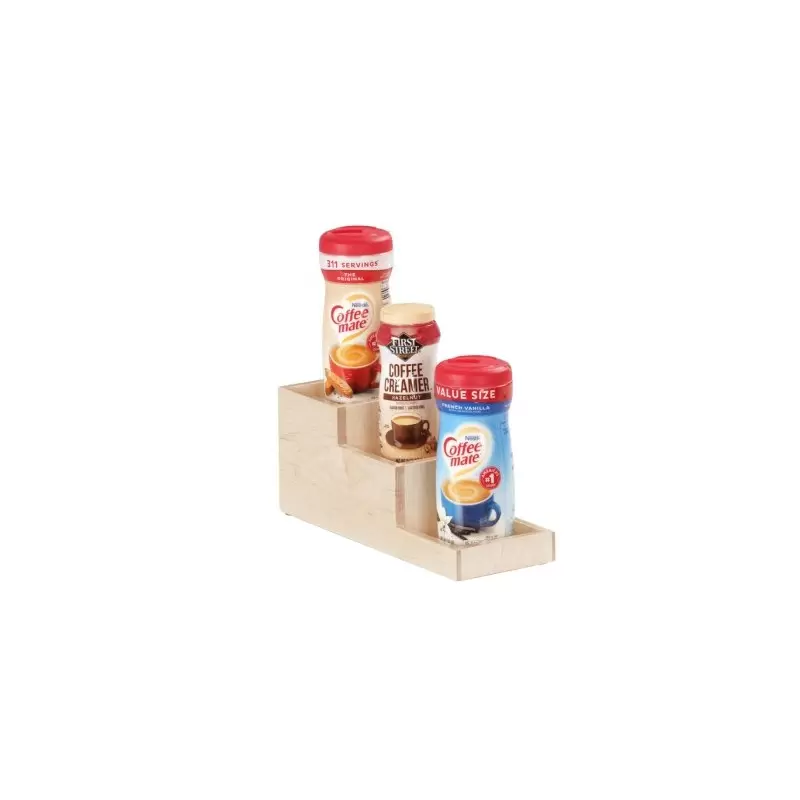 Cal-Mil Blonde 3 Step Bottle Riser Display Cal-Mil Blonde 3 Step Bottle Riser Display