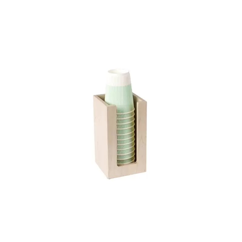 Cal-Mil Blonde Maple Wood Countertop Cup and Lid Organizer Cal-Mil Blonde Maple Wood Countertop Cup and Lid Organizer