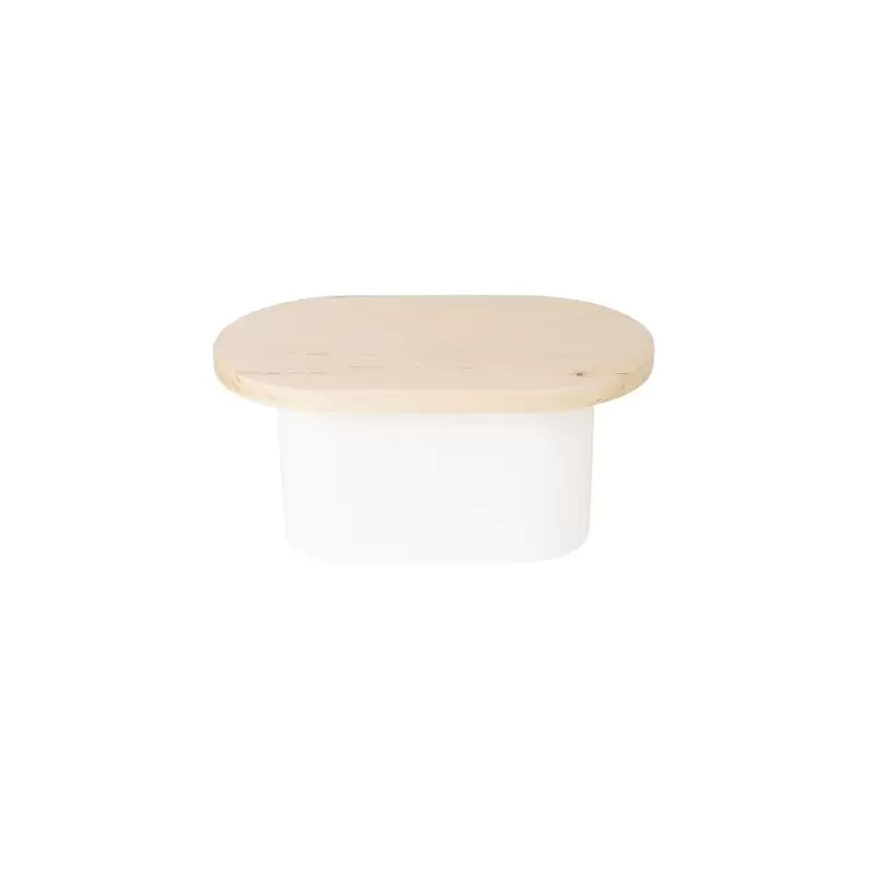 Cal-Mil Blonde Oval Riser Display - 10" x 18" x 7" Cal-Mil Blonde Oval Riser Display - 10" x 18" x 7"