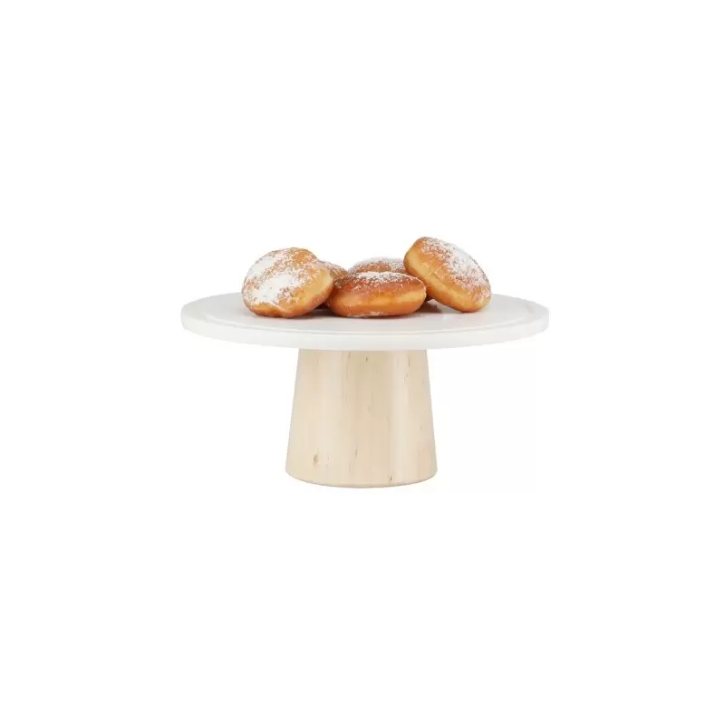 Cal-Mil Blonde Maple Wood Cake Stand - 12" x 5" Cal-Mil Blonde Maple Wood Cake Stand - 12" x 5"