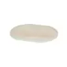 Cal-Mil Blonde 13" x 16" Maple Wood Serving Tray With Matcha Colored Rim