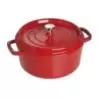 Staub 4-qt Round Dutch Oven - Cherry