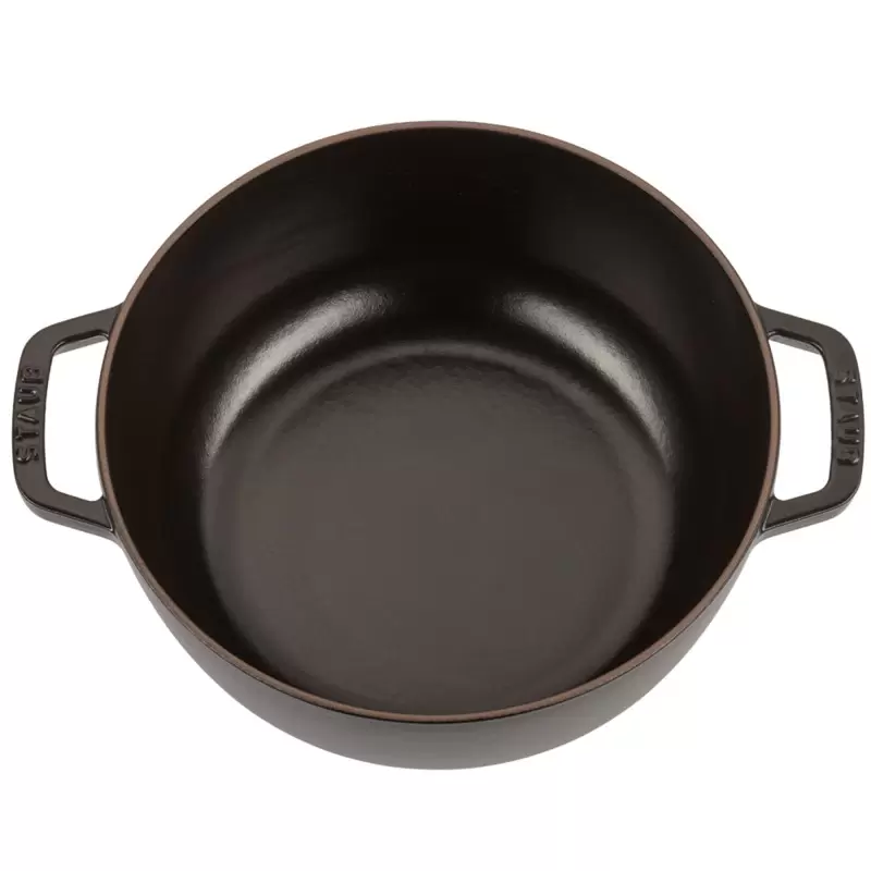 Staub 3.75-qt Essential French Oven - Black Staub 3.75-qt Essential French Oven - Black