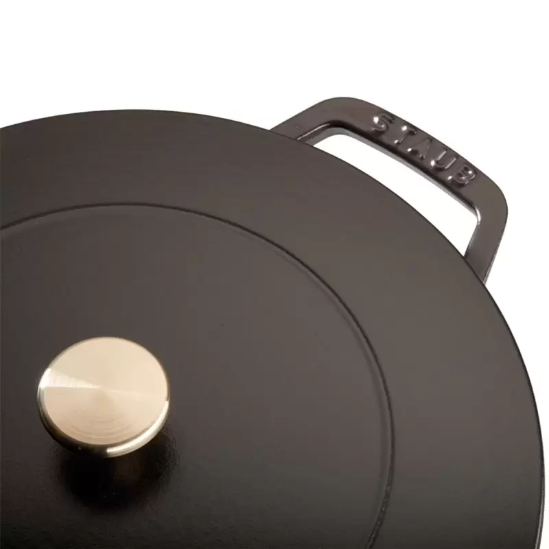 Staub 3.75-qt Essential French Oven - Black Staub 3.75-qt Essential French Oven - Black