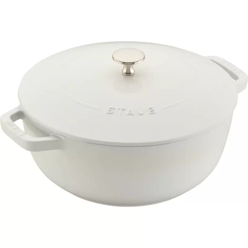 Staub 3.75-qt Essential French Oven - White Staub 3.75-qt Essential French Oven - White