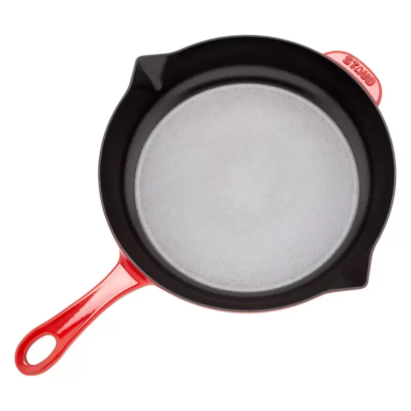 Staub 10" Fry Pan - Cherry Staub 10" Fry Pan - Cherry