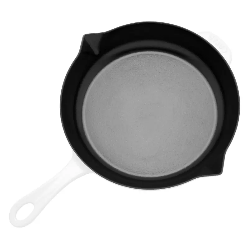 Staub 10" Fry Pan - White Staub 10" Fry Pan - White