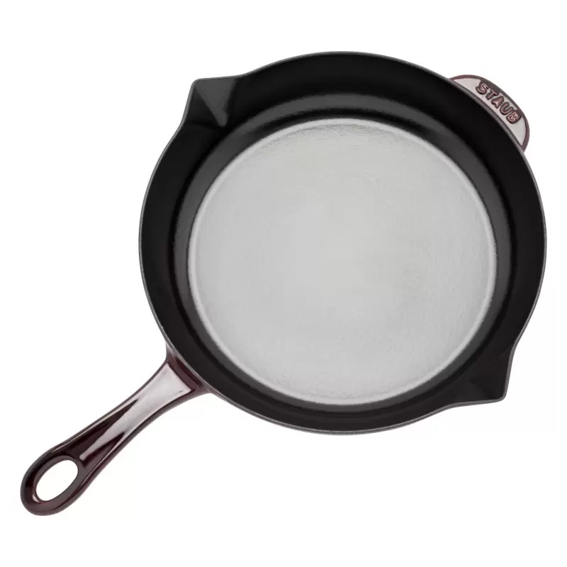 Staub 10" Fry Pan - Grenadine Staub 10" Fry Pan - Grenadine