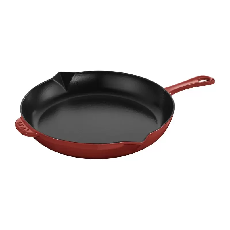 Staub 12" Fry Pan - Cherry Staub 12" Fry Pan - Cherry