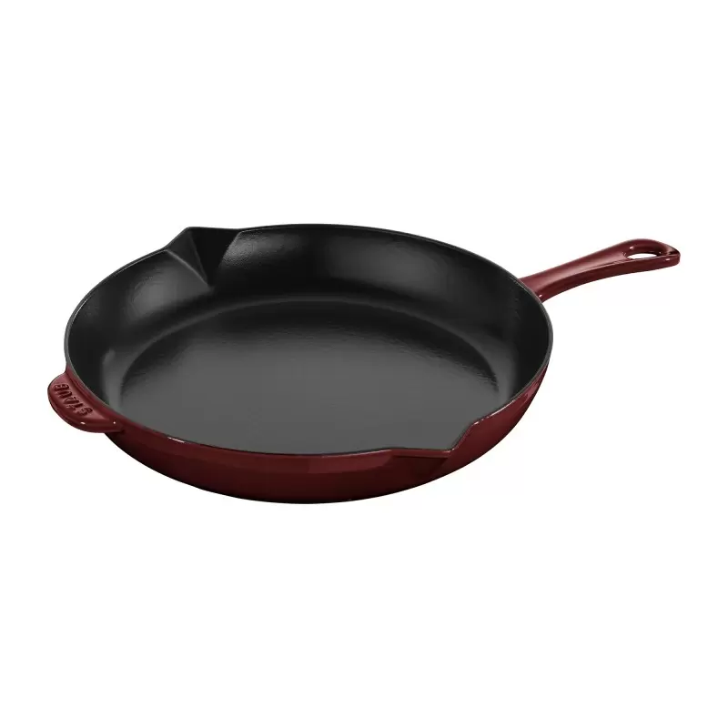 Staub 12" Fry Pan - Grenadine Staub 12" Fry Pan - Grenadine
