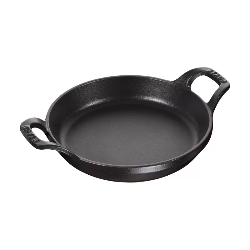 Staub 6" Round Gratin Baking Dish - Black Staub 6" Round Gratin Baking Dish - Black