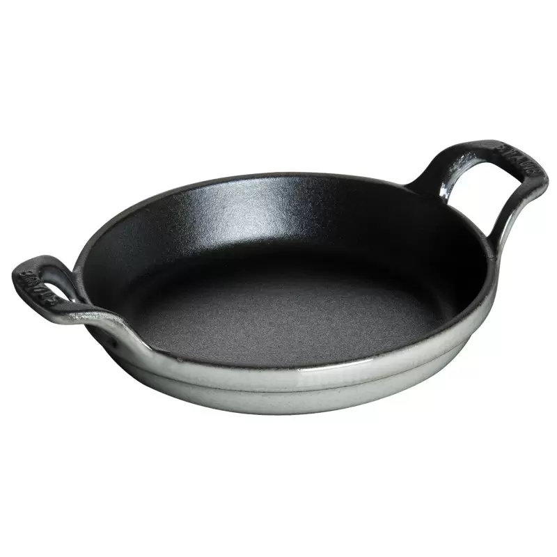 Staub 7.5" Round Gratin Baking Dish - Graphite Grey Staub 7.5" Round Gratin Baking Dish - Graphite Grey