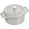 Staub 0.25-qt Mini Round Dutch Oven - White Truffle