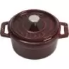 Staub 0.25-qt Mini Round Dutch Oven - Grenadine