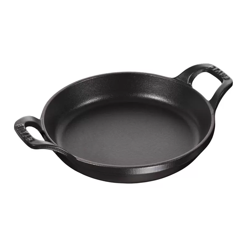 Staub 4.5" Mini Round Gratin Baking Dish - Black Staub 4.5" Mini Round Gratin Baking Dish - Black