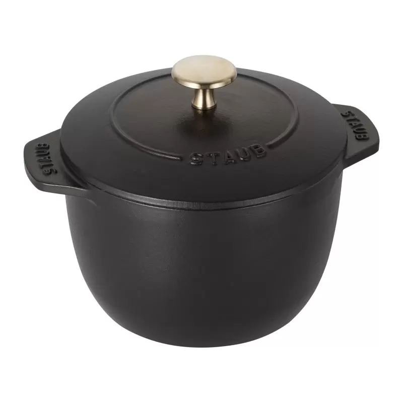 Staub 0.75-qt Petite French Oven - Black Staub 0.75-qt Petite French Oven - Black