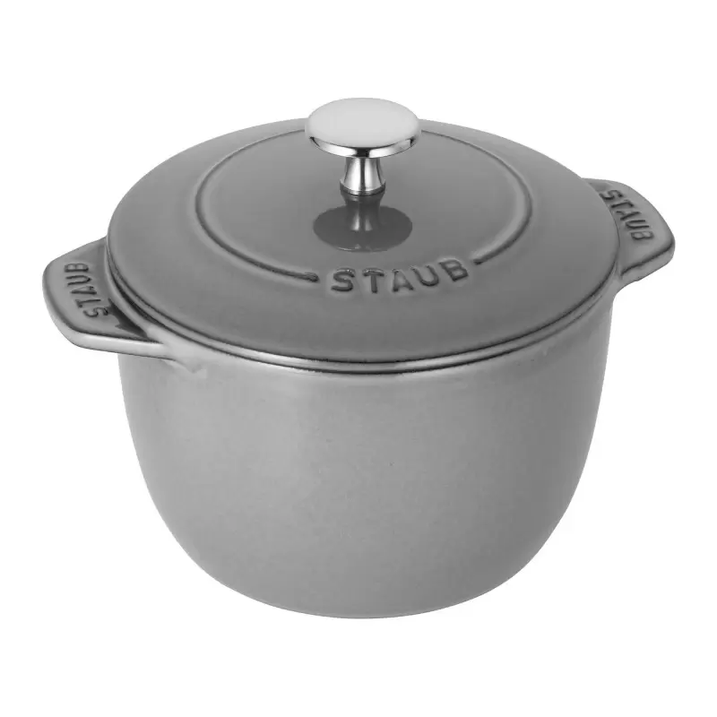 Staub 1.5-qt Petite French Oven - Graphite Grey Staub 1.5-qt Petite French Oven - Graphite Grey