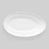 Bon Chef Slanted Oval Collection Plate 18"W x 10-5/8"D x 2-3/16"H - Slanted Oval