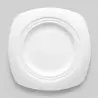 Bon Chef Concentrics Salad Plate 8-1/2" x 8-1/2" - Soft Square - Rounded Corners