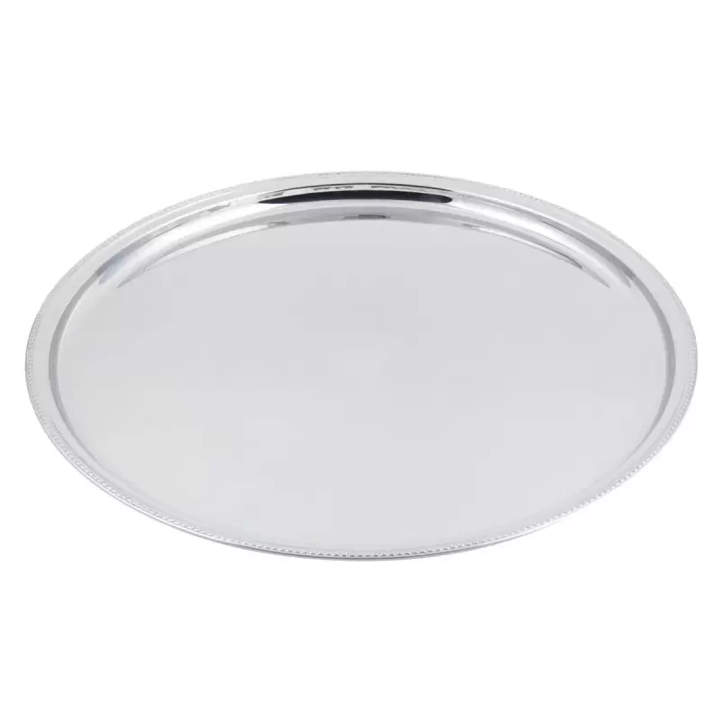 Bon Chef Tray 20" Diameter - Round - Stainless Steel Bon Chef Tray 20" Diameter - Round - Stainless Steel