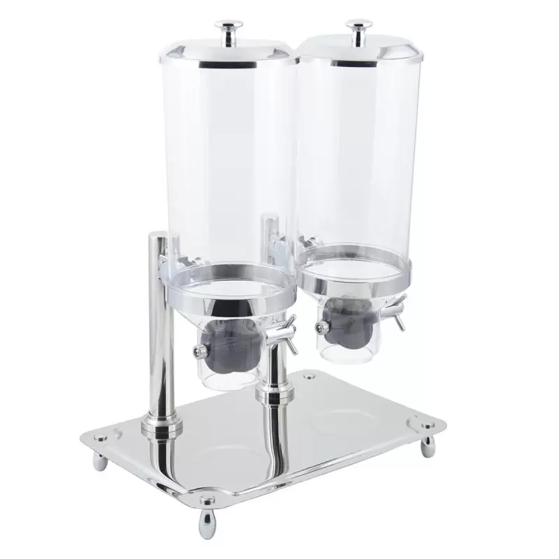 Bon Chef Cereal Dispenser 64 Oz. (32 Oz. Each Side) - Double - 17-1/4" X 27" H Bon Chef Cereal Dispenser 64 Oz. (32 Oz. Each Side) - Double - 17-1/4" X 27" H