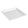 Bon Chef Tray 13" x 13" x 7/8" Deep - Square - Stainless Steel