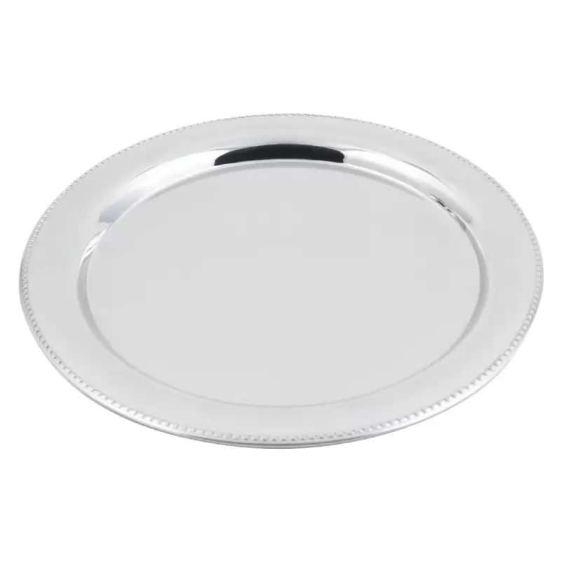 Bon Chef Tray 15" Diameter - Round - Stainless Steel Bon Chef Tray 15" Diameter - Round - Stainless Steel