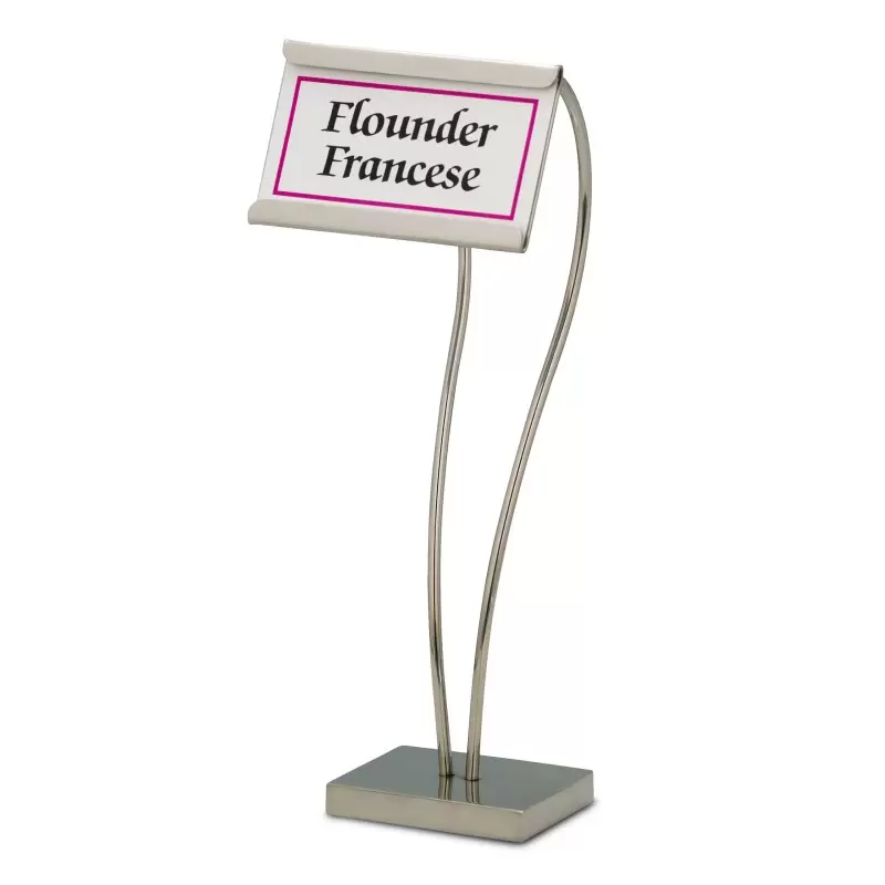 Bon Chef Signage Display 3-1/2" x 3-1/2" x 9"H - Tall Bon Chef Signage Display 3-1/2" x 3-1/2" x 9"H - Tall
