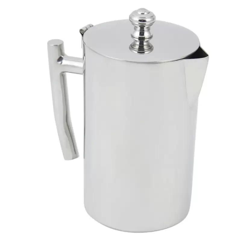 Bon Chef Empire Collection Milk Pot 9 Oz. - 2-5/8" x 5-1/2" - Stainless Steel Bon Chef Empire Collection Milk Pot 9 Oz. - 2-5/8" x 5-1/2" - Stainless Steel